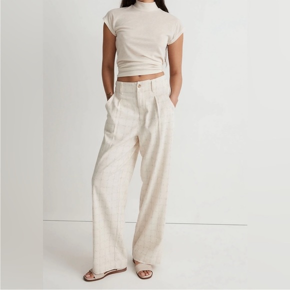 NWT Madewell Straight Leg Pants - Picture 1 of 16